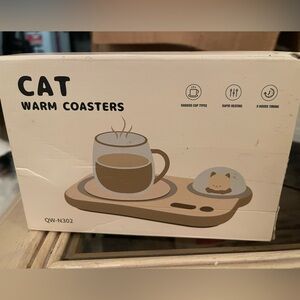 CAT warm coasters